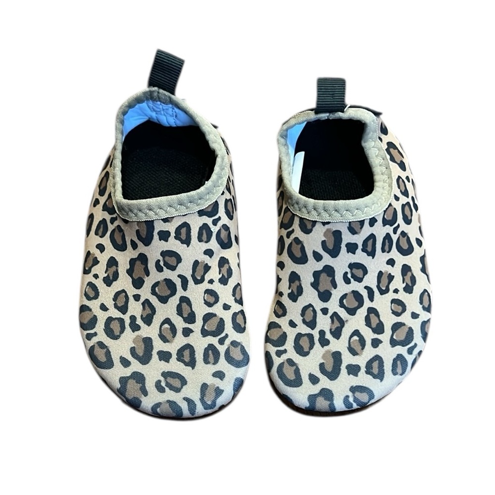 NWOT Leopard Print Water Shoes Size 18-24 months